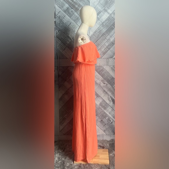 MICHAEL STARS NWOT TARA GAUZE MAXI DRESS - Picture 4 of 6